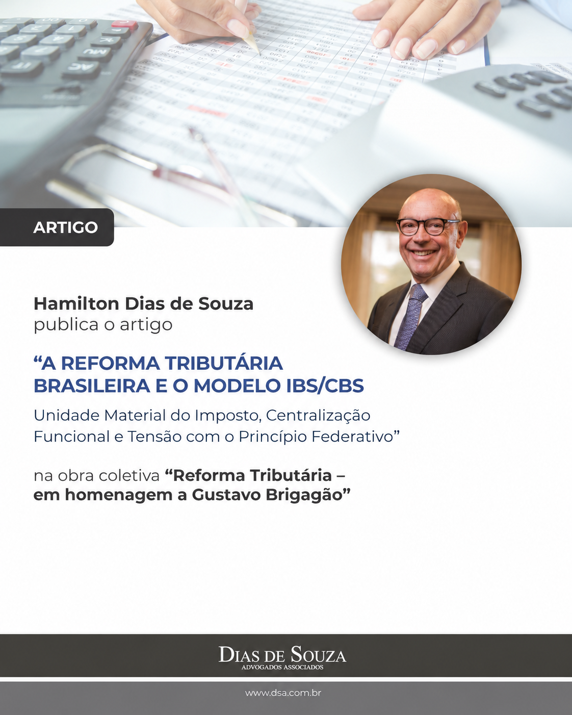 Artigo de Hamilton Dias de Souza sobre a Reforma Tributária